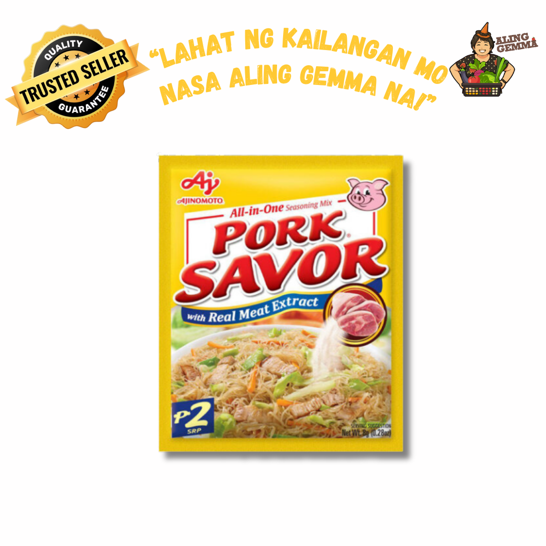 Ajinomoto Pork Savor 1 pack 12's