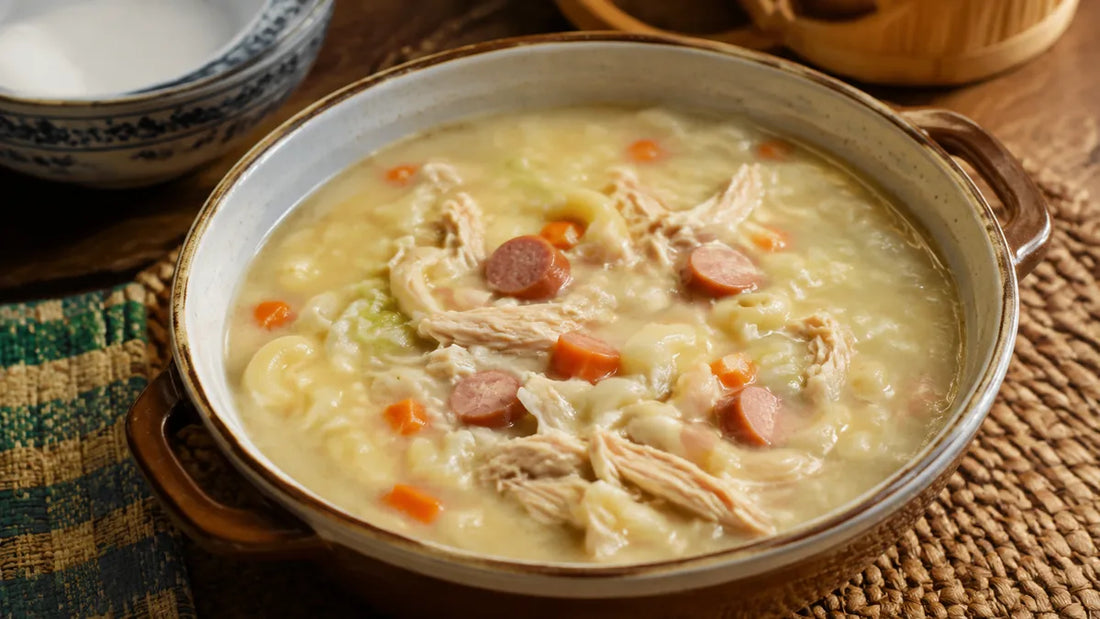 Creamy Chicken Sopas Recipe finished dish by Aling Gemma