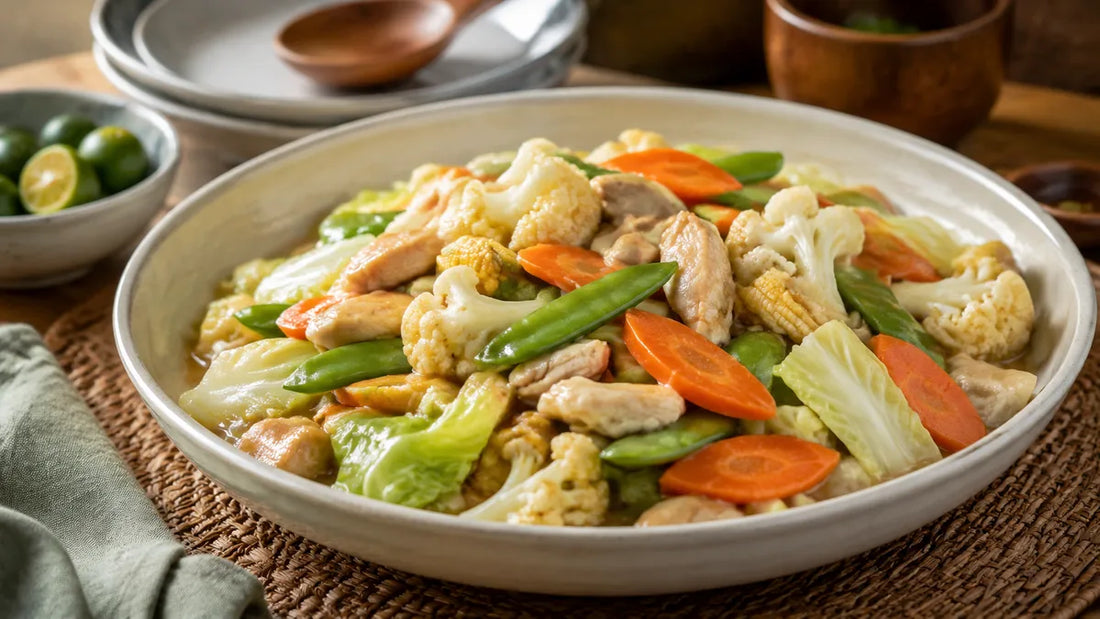 Chopsuey Recipe finished dish by Aling Gemma