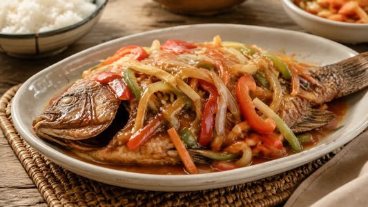 Escabecheng Tilapia Recipe finished dish by Aling Gemma
