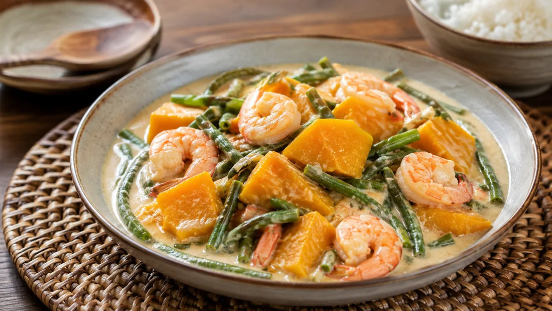 Ginataang Kalabasa at Sitaw Recipe finished dish by Aling Gemma