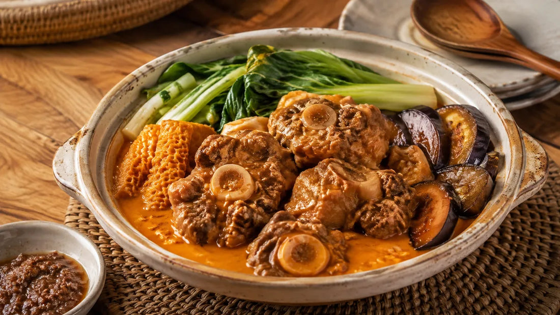 Kare-Kare Recipe finished dish by Aling Gemma