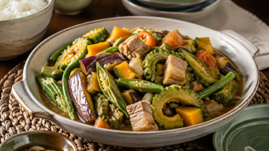Pinakbet Recipe finished dish by Aling Gemma