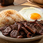 Tapsilog Recipe finished dish by Aling Gemma