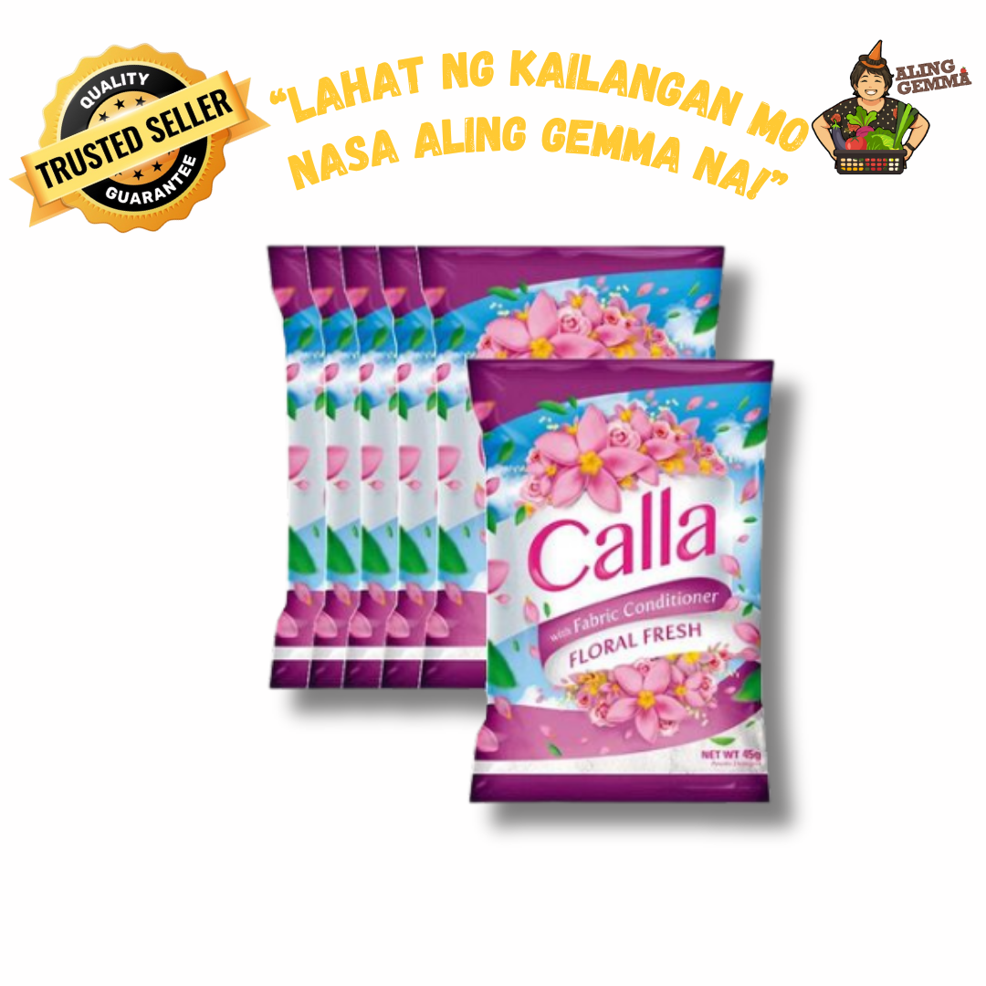 Calla Detergent Powder 45g x 6's