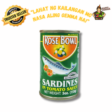 Load image into Gallery viewer, Rose Bowl Sardines in Tomato Sauce 155g
