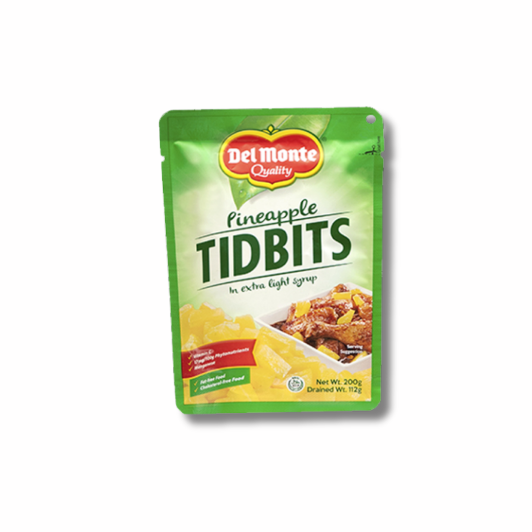 Pineapple Tidbits in pouch