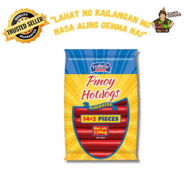 Frabelle Pinoy Hotdogs King Size 1.14 kg