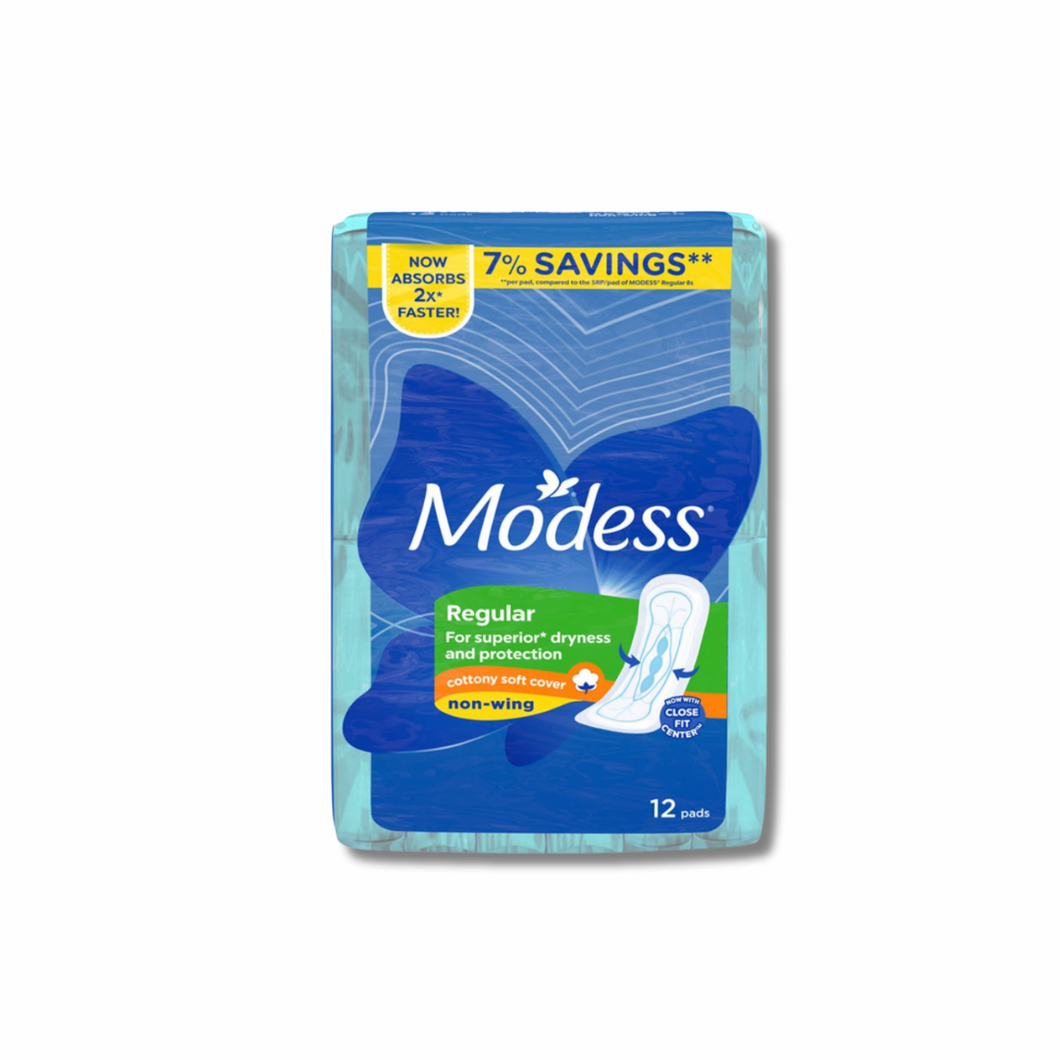 Modess Without wings (12's)