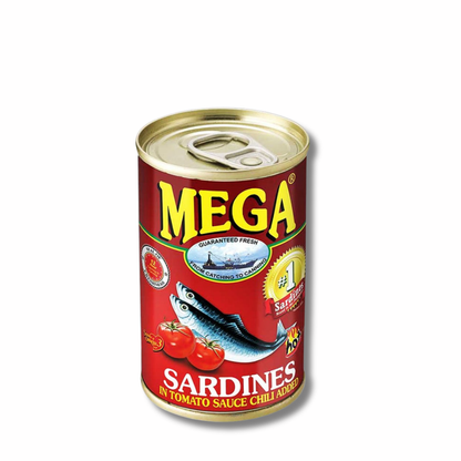 Mega Sardines Red 155g