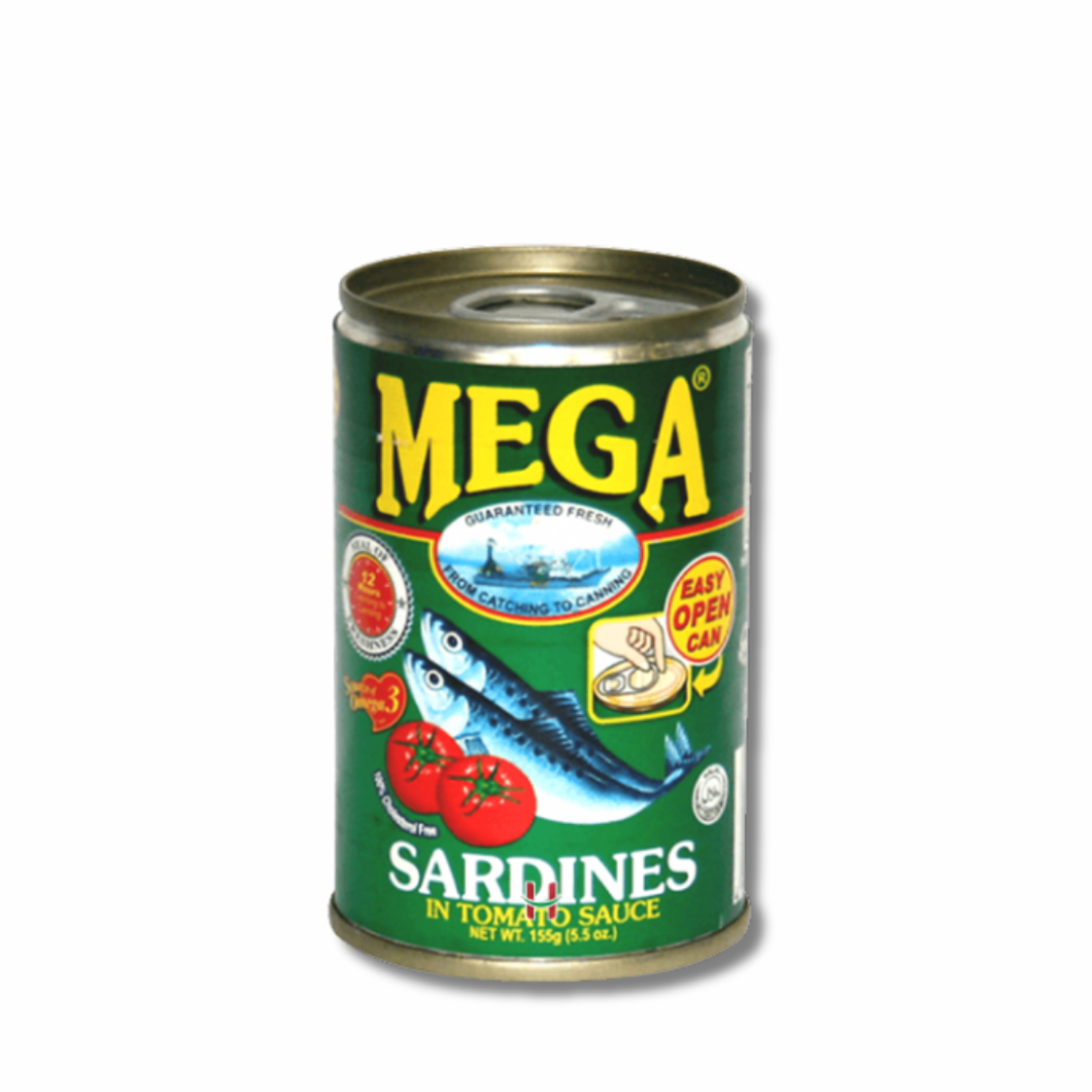 Mega Sardines Green 155g