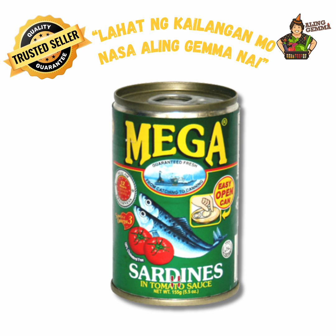 Mega Sardines Green 155g