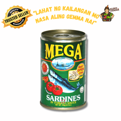 Mega Sardines Green 155g