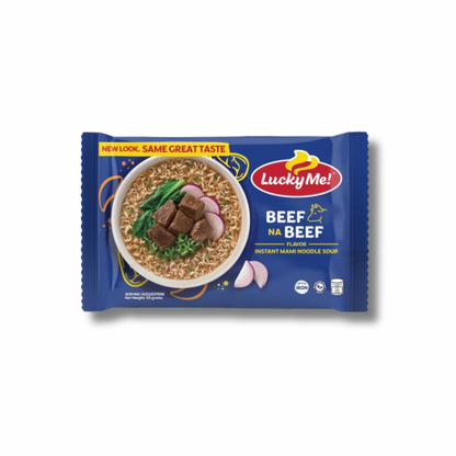 Lucky Me Noodles beef