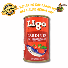 Load image into Gallery viewer, Ligo Sardines Red 155g
