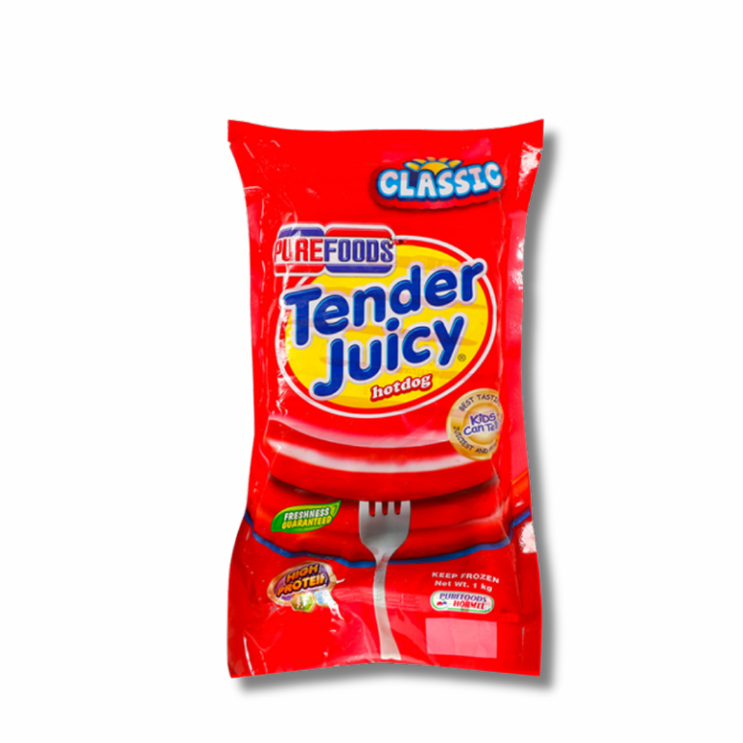 Tenderjuicy Classic Hotdog Jumbo/Regular 1kg