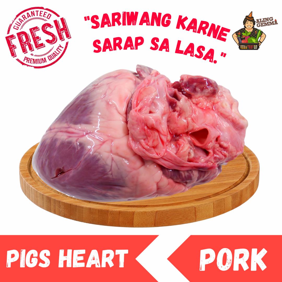Pig's Heart - Puso ng Baboy - Pork Heart