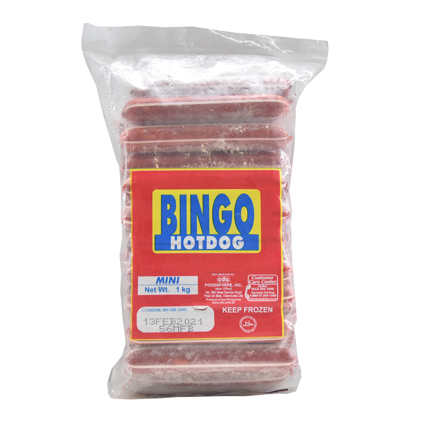 Bingo Hotdog Mini 1kg