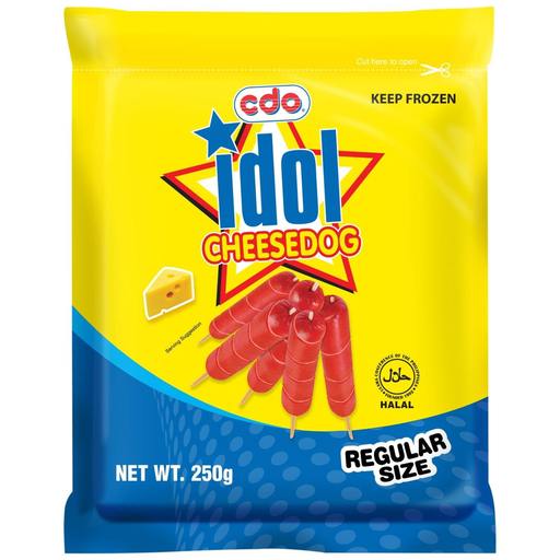 CDO Idol Cheesedog Regular 250g - Halal Certified