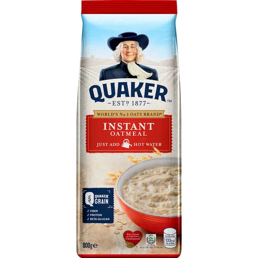 Quaker Instant Oatmeal 800g